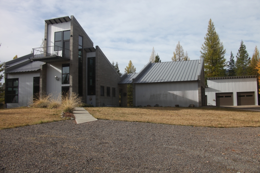 Exterior of Molly Shepherd's home.